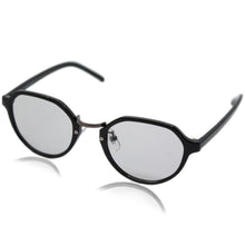 画像をギャラリービューアに読み込む, サングラス メンズ レディース UVカット ブルーライトカット メガネ IRUV8103-BK-LSM