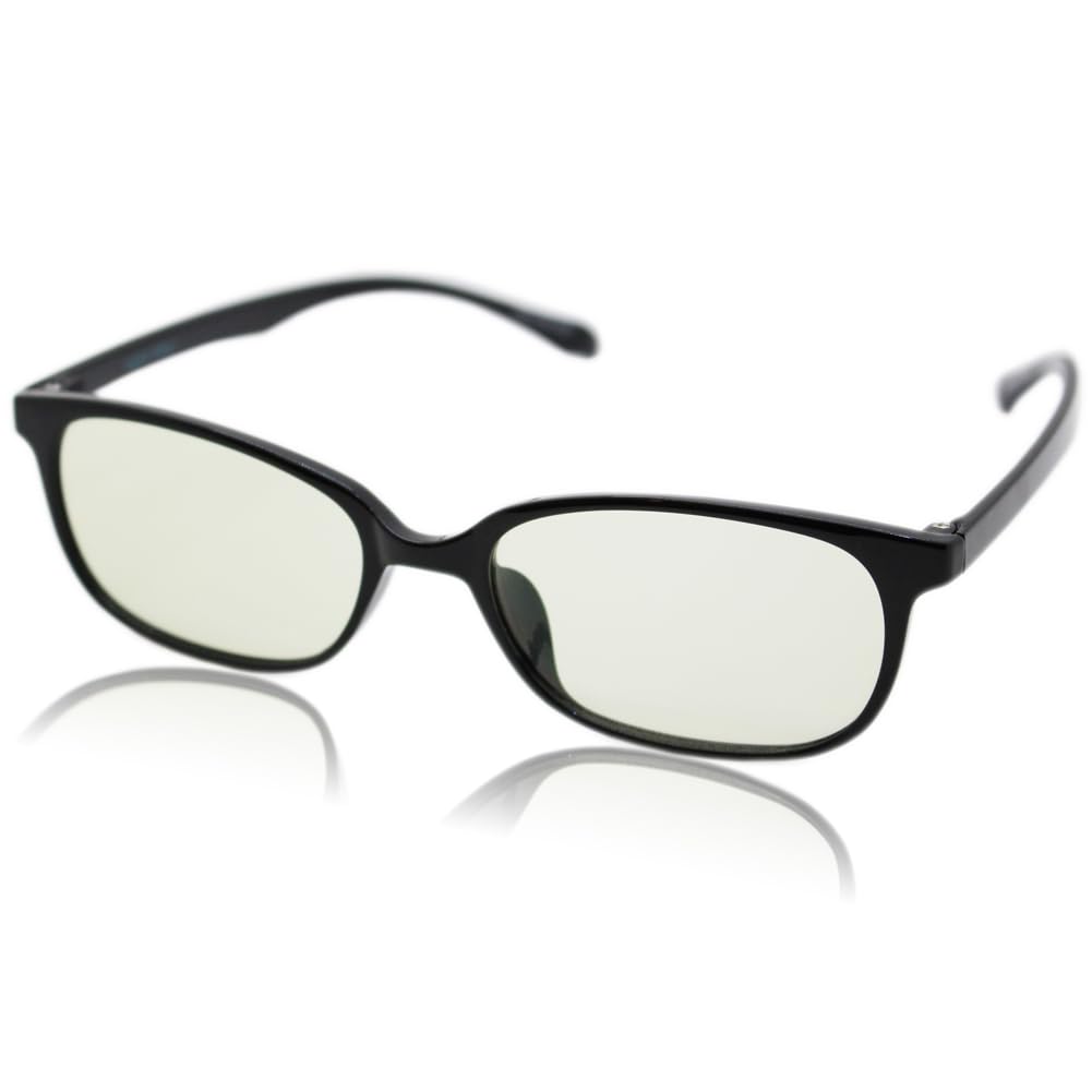 有害光線トリプルカット 老眼鏡 1103 ブラック+1.5