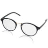 ブルーライトカット クリア 老眼鏡 7108 ブラック+1.5