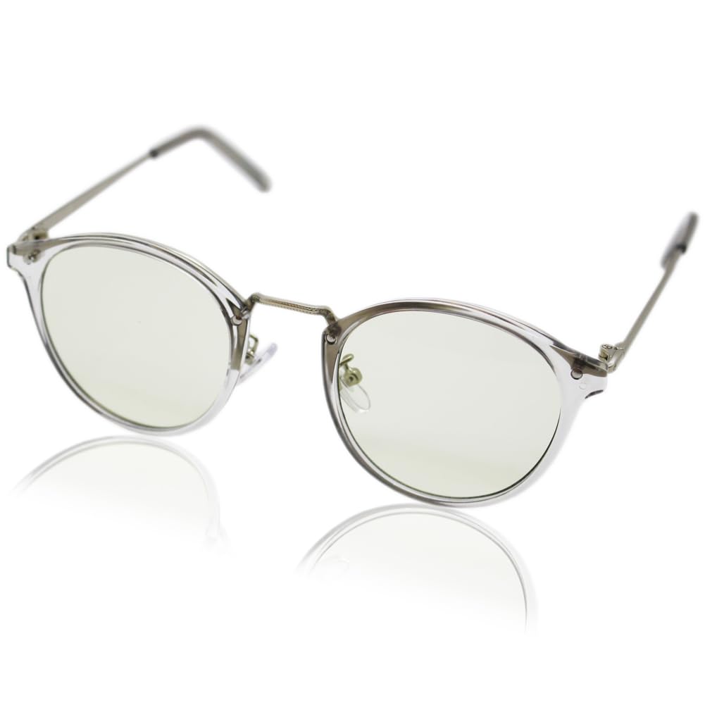 有害光線トリプルカット コンビボストン 老眼鏡 クリア+1.0