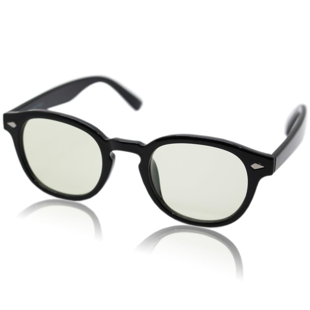 有害光線トリプルカット 老眼鏡 1102 ブラック+1.5