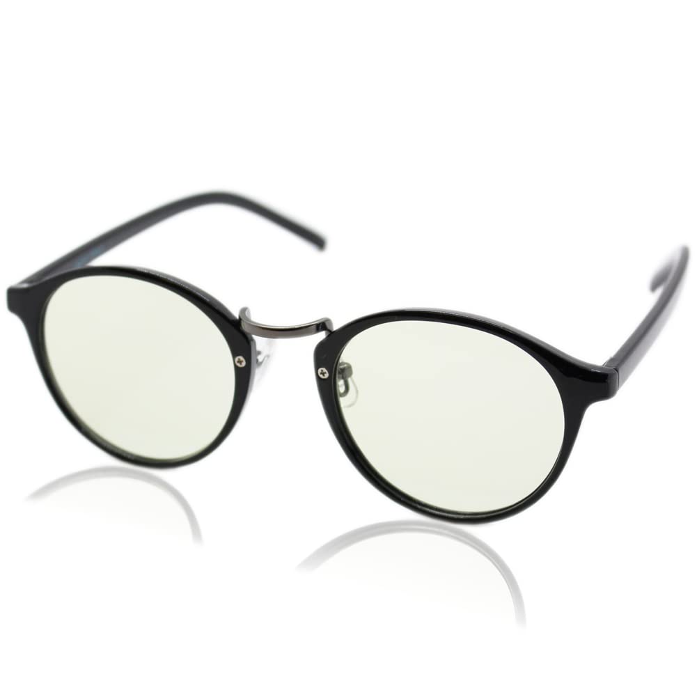 有害光線トリプルカット 老眼鏡 7108 ブラック+1.5