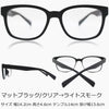 紫外線量で色が変わる！ 調光サングラス ライトスモーク 8-5 マットブラック