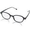 ブルーライトカット クリア 老眼鏡 3103 ブラック+2.0