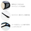 フード付き バイカー ハイコントラスト偏光 サングラス マットブラック/ライトブラウン