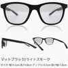 有害光線トリプルカット サングラス 8-6 マットブラック/ライトスモーク