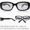 偏光調光 サングラス 3101 ブラック/ライトスモーク→スモーク