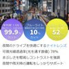 ナイトドライブ ブルー サングラス 2101 ブラック