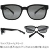 有害光線トリプルカット サングラス 8-5 マットブラック/スモーク